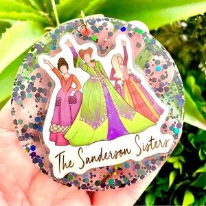 Hocus Pocus Sanderson Sisters Medallion Necklace